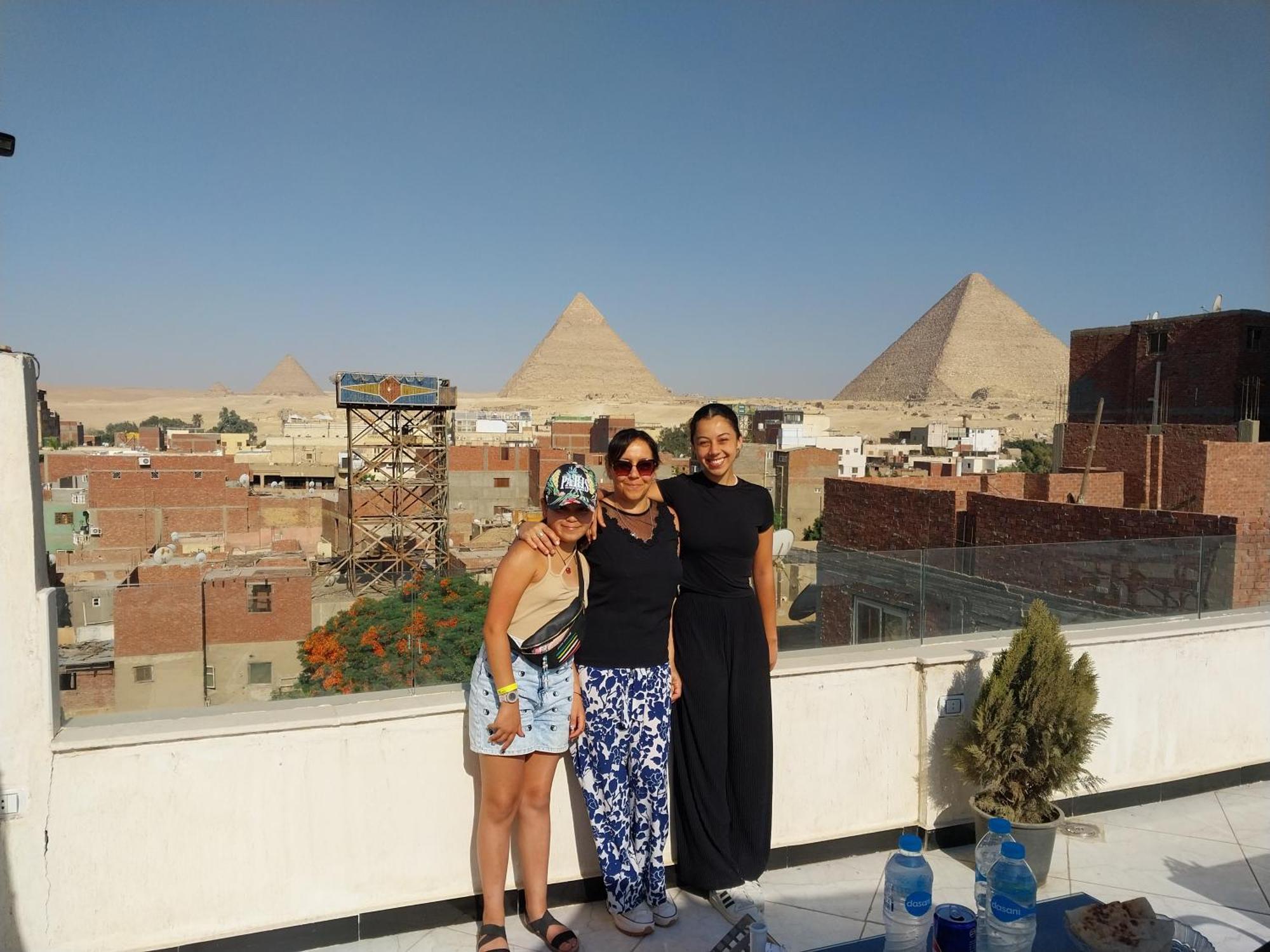 Hotel Eagles Pyramids View Kafret el-Gabal Esterno foto