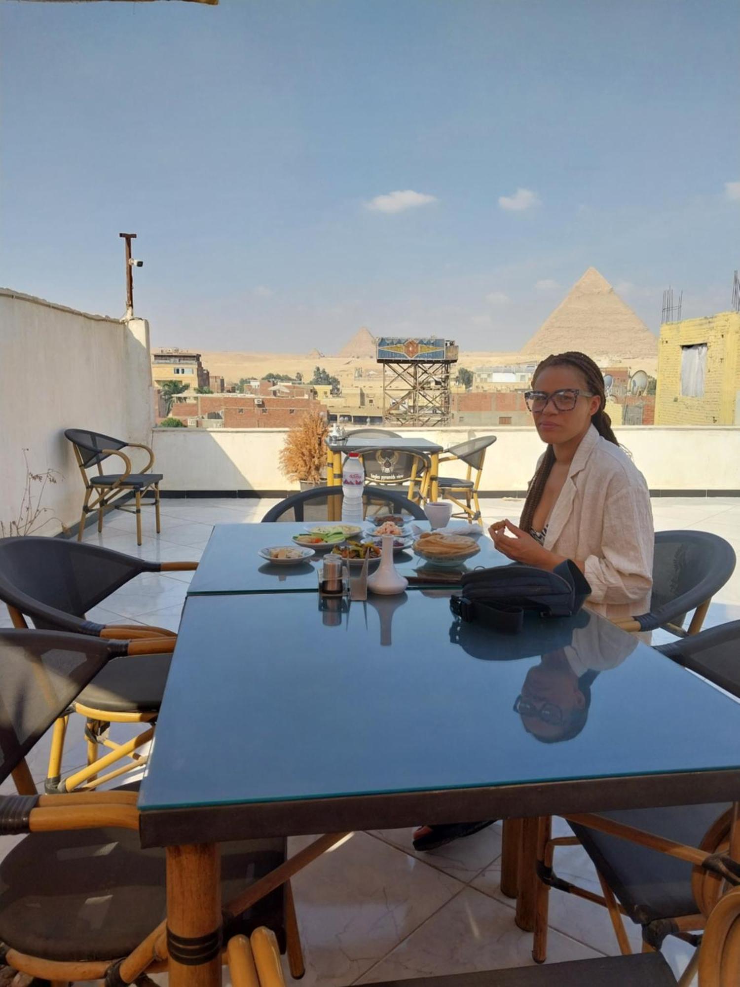 Hotel Eagles Pyramids View Kafret el-Gabal Esterno foto